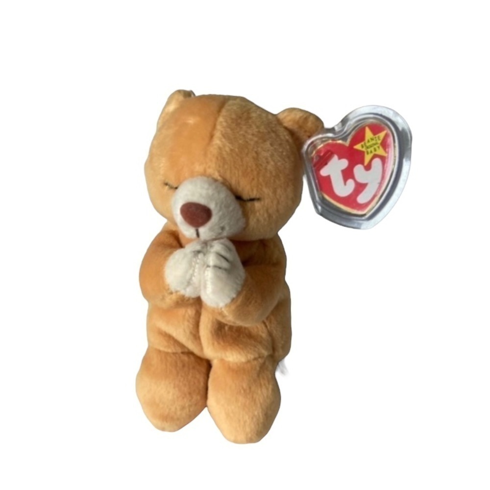 TY Beanie Baby Hope The Kneeling Praying Bear 1998 Retired Stuffed Plush